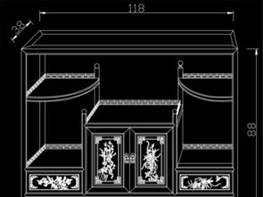 中式古典明清家具茶桌CAD圖紙及下單料平面設計圖下載指南